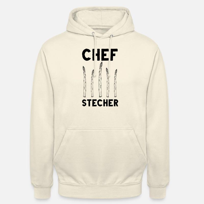 Chefstecher Spargelstecher Spargelernte Bauer - Unisex Hoodie - Vanille-Milchshake