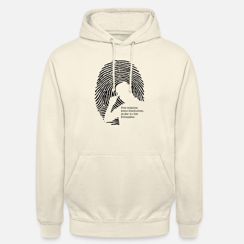 Spurensicherung - Kripo Polizei Kriminaltechnik - Unisex Hoodie - Vanille-Milchshake