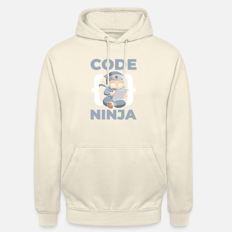 Code Ninja Für Computerfans - Unisex Hoodie - Vanille-Milchshake