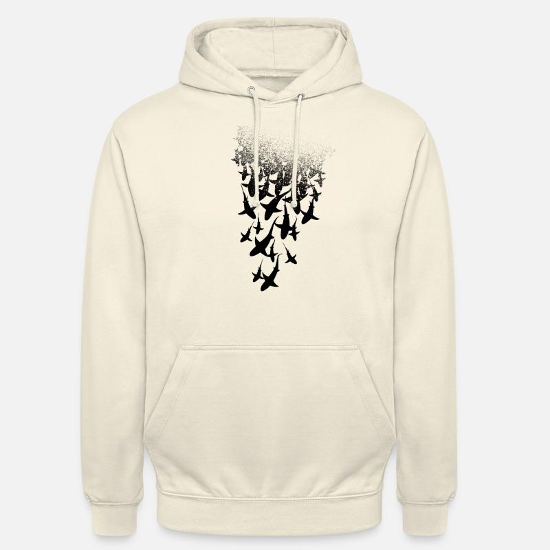 Requins - Sweat-shirt à capuche unisexe - vanille