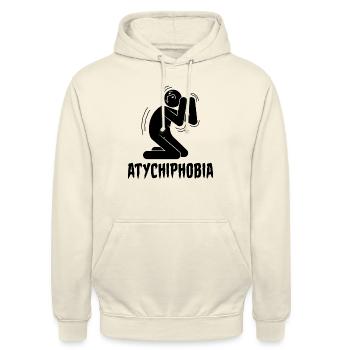 Atychiphobia Atychiphobia Consciousness - Unisex Hoodie - vanilla - Front - Alina (178cm) & Michal (187cm)
