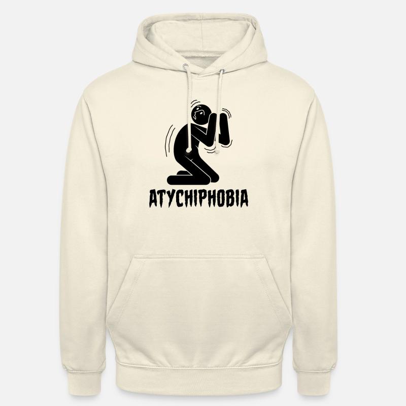 Atychiphobie Atychiphobie Conscience - Sweat-shirt à capuche unisexe - vanille