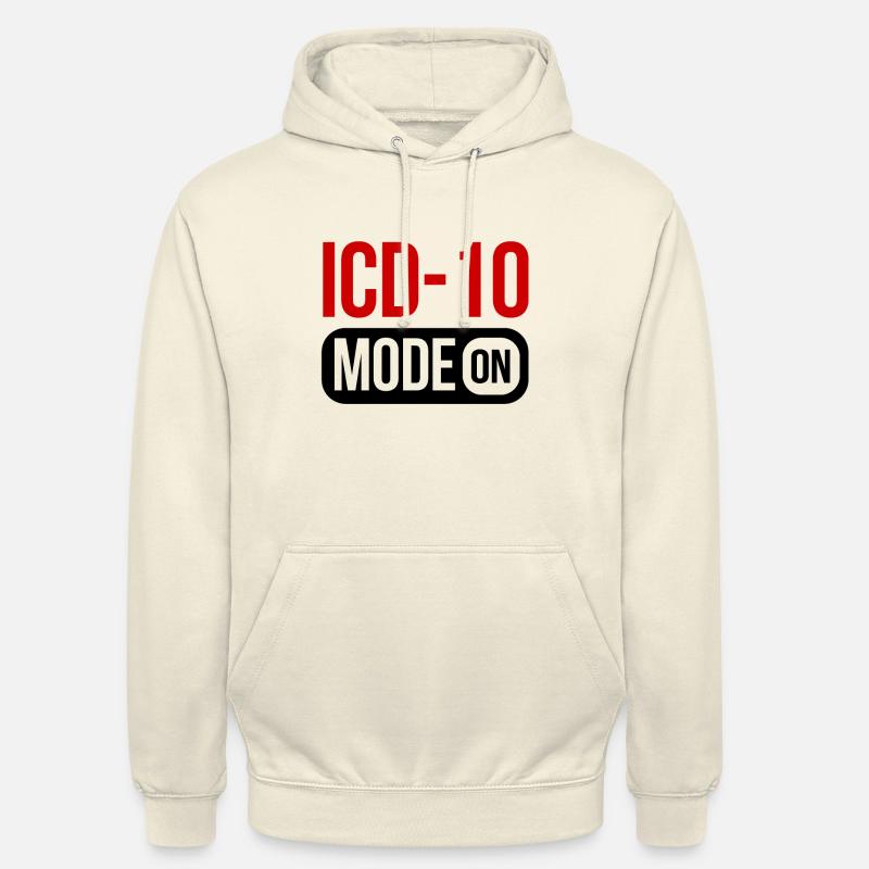 Medical Coder Profession Medical - Unisex Hoodie - vanilla