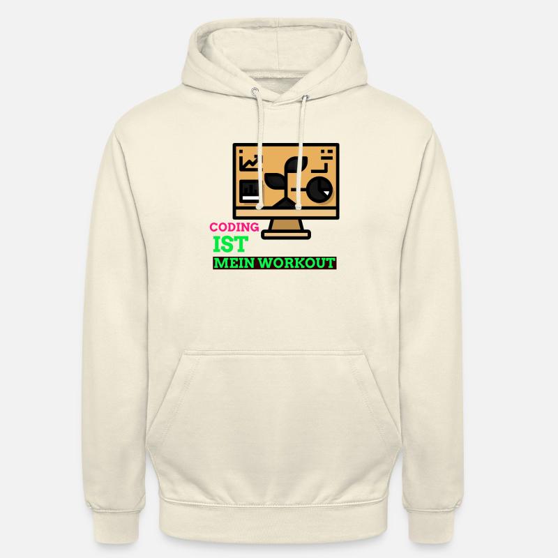Coding Ptogrammierer T-Shirt - Unisex Hoodie - Vanille-Milchshake