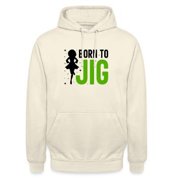 Irish Dance Irish Dancing - Unisex Hoodie - vanilla - Front - Alina (178cm) & Michal (187cm)