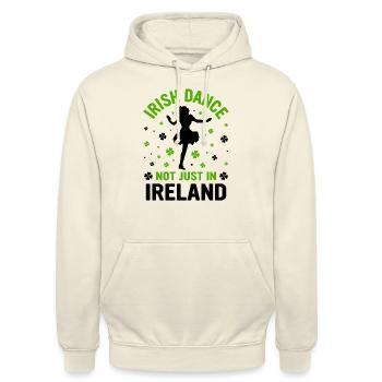 Irish Dance Irish Dancing - Unisex Hoodie - vanilla - Front - Alina (178cm) & Michal (187cm)