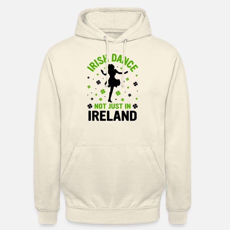 Danse irlandaise Danse irlandaise - Sweat-shirt à capuche unisexe - vanille