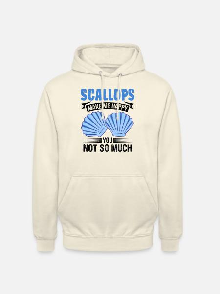 Seashell Shell Collector Scallop - Unisex Hoodie - vanilla