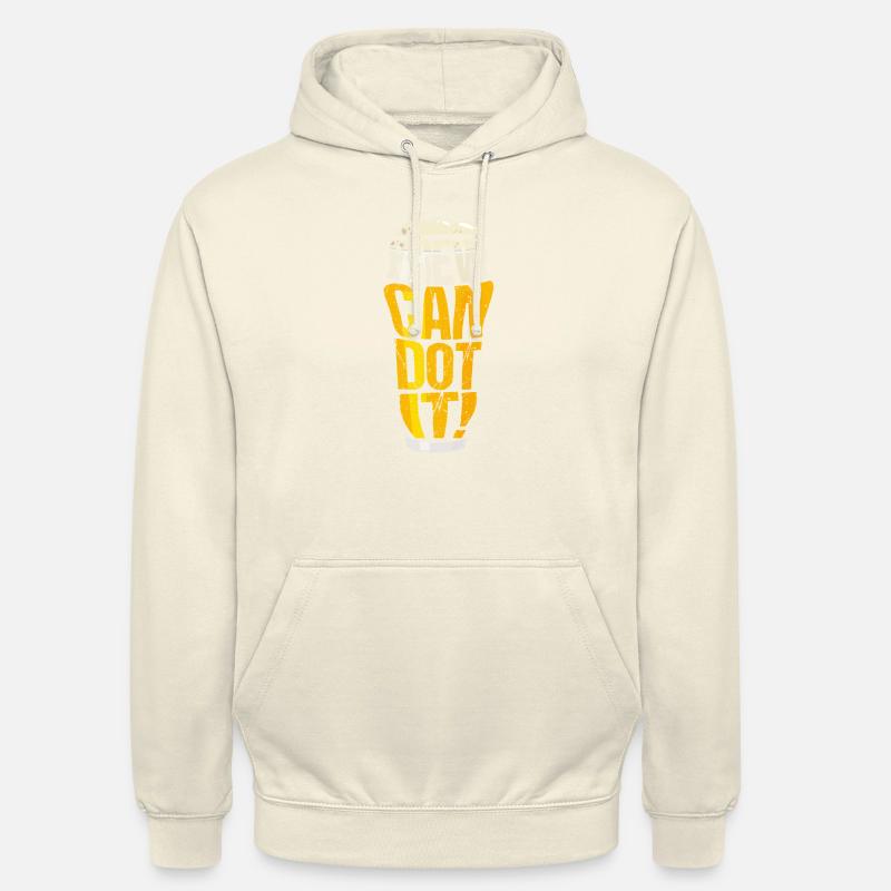 Brew Can Dot It - Sweat-shirt à capuche unisexe - vanille