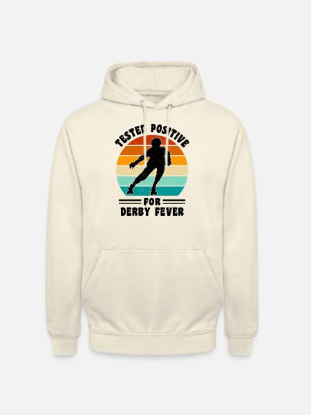Witziger Rollschuh Spruch - Unisex Hoodie - Vanille-Milchshake