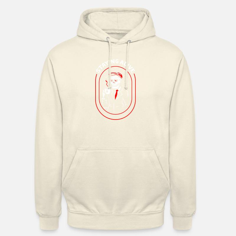 Staying alive - Unisex Hoodie - vanilla