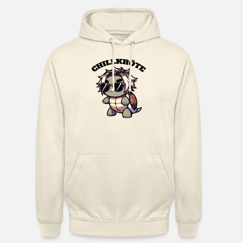 Chill Toad Turtle - Unisex Hoodie - vanilla