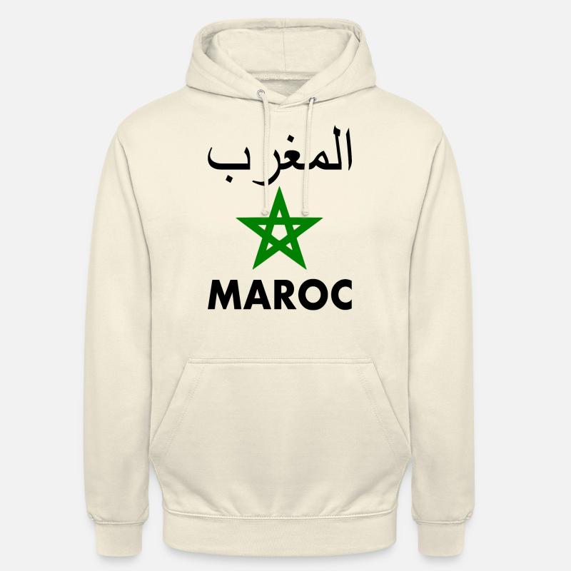 Marocco - Felpa con cappuccio unisex - milkshake