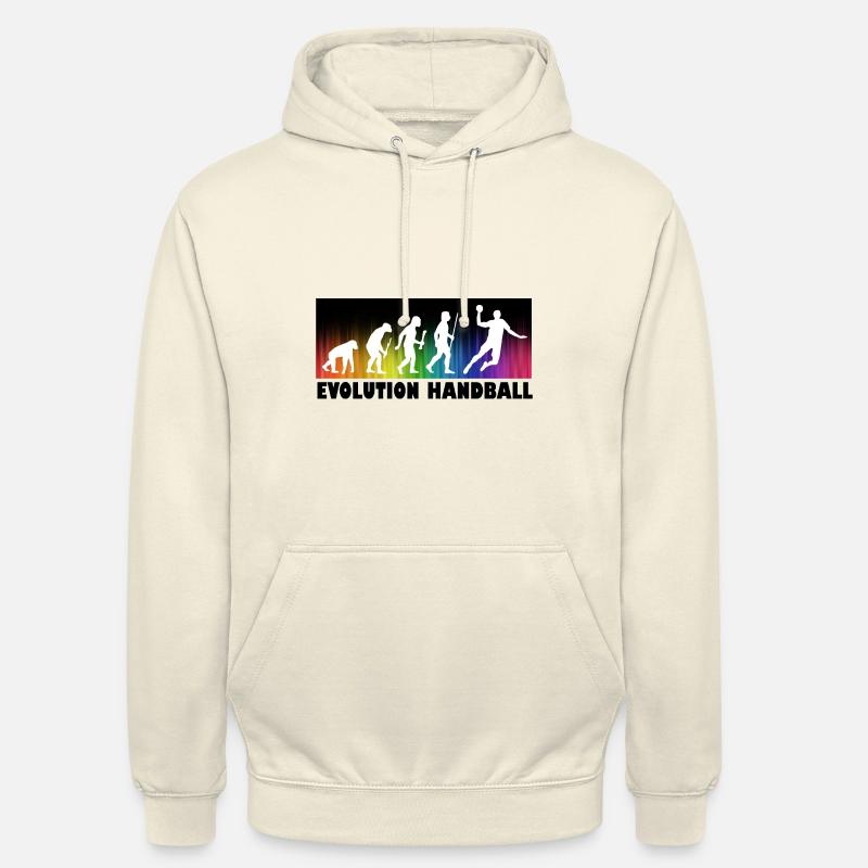 Evolution Handball - Sweat-shirt à capuche unisexe - vanille