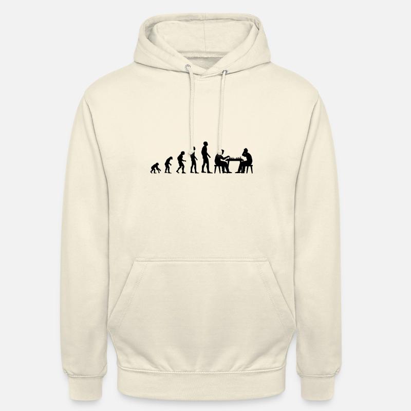 Évolution d’échecs Évolution Sweat-shirt à capuche unisexe