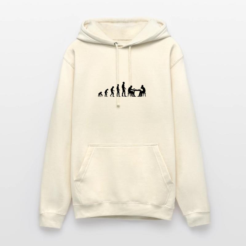 Évolution d’échecs Évolution Sweat-shirt à capuche unisexe
