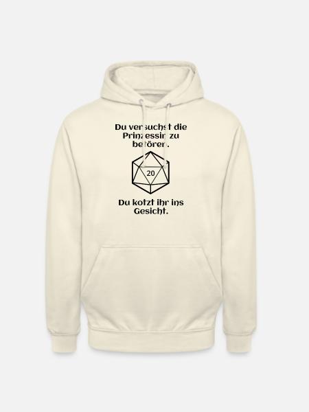 W20 - Prinzessin - Pech - Unisex Hoodie - Vanille-Milchshake