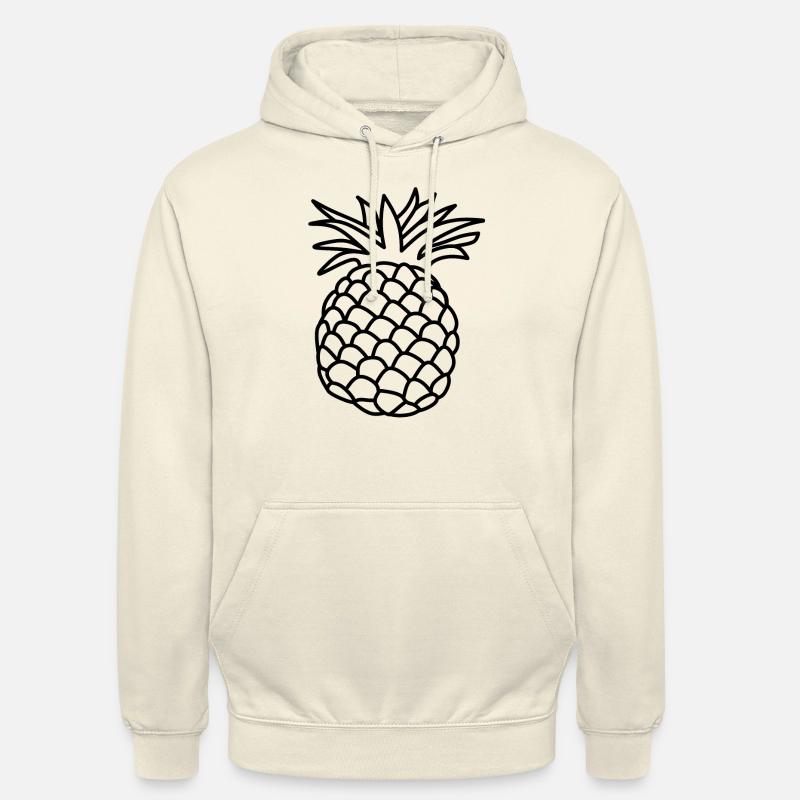 ananas - Felpa con cappuccio unisex - milkshake