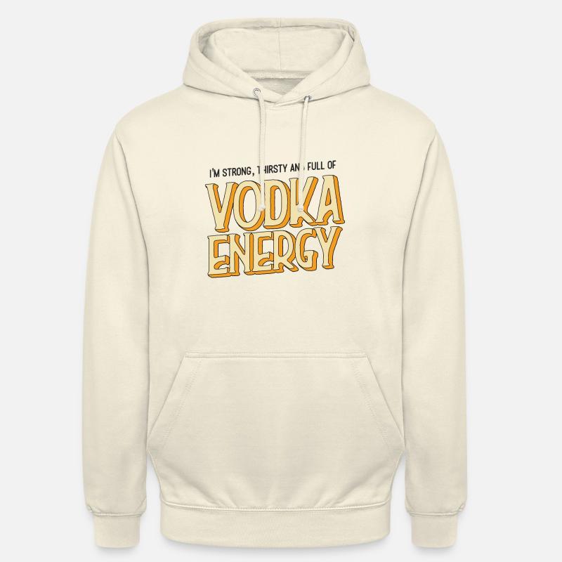 Alcool de soleil d'été - Sweat-shirt à capuche unisexe - vanille