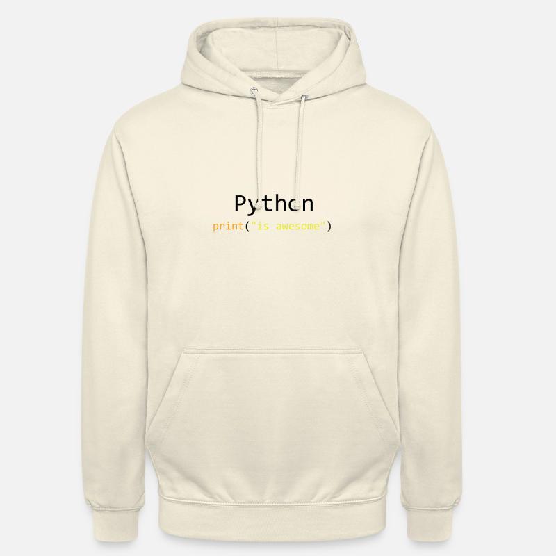 Python is awesome - Unisex Hoodie - undefined
