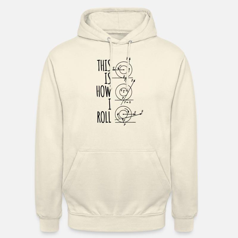 Nerd Nerds Physik - Unisex Hoodie - Vanille-Milchshake