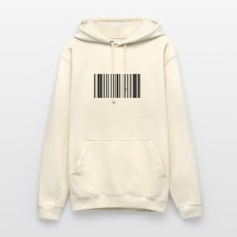 Barcode Scanncode Scanner Scannen Striche Geschenk Unisex Hoodie