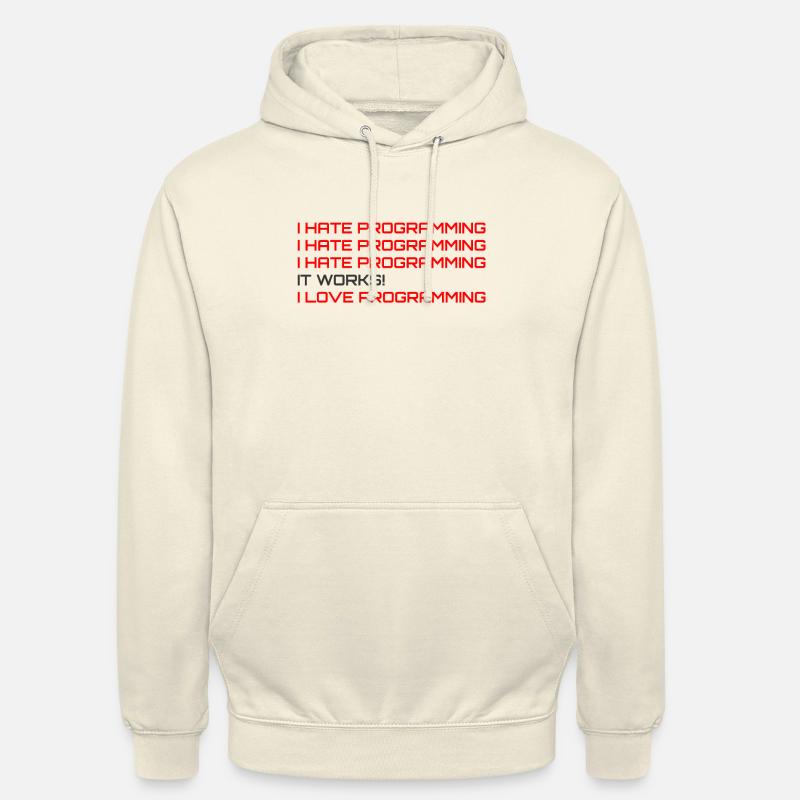Computerprogrammierer Codierer Software Engineers Geschenk - Unisex Hoodie - Vanille-Milchshake