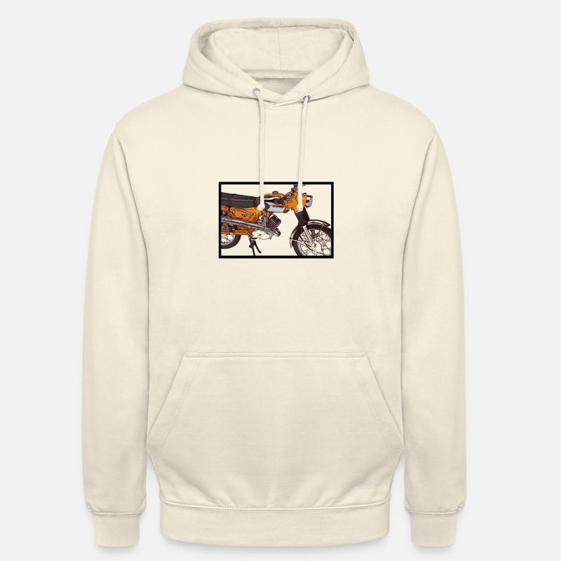 Zündapp Mofa Moped Oldtimer Geschenkidee - Unisex Hoodie - Vanille-Milchshake