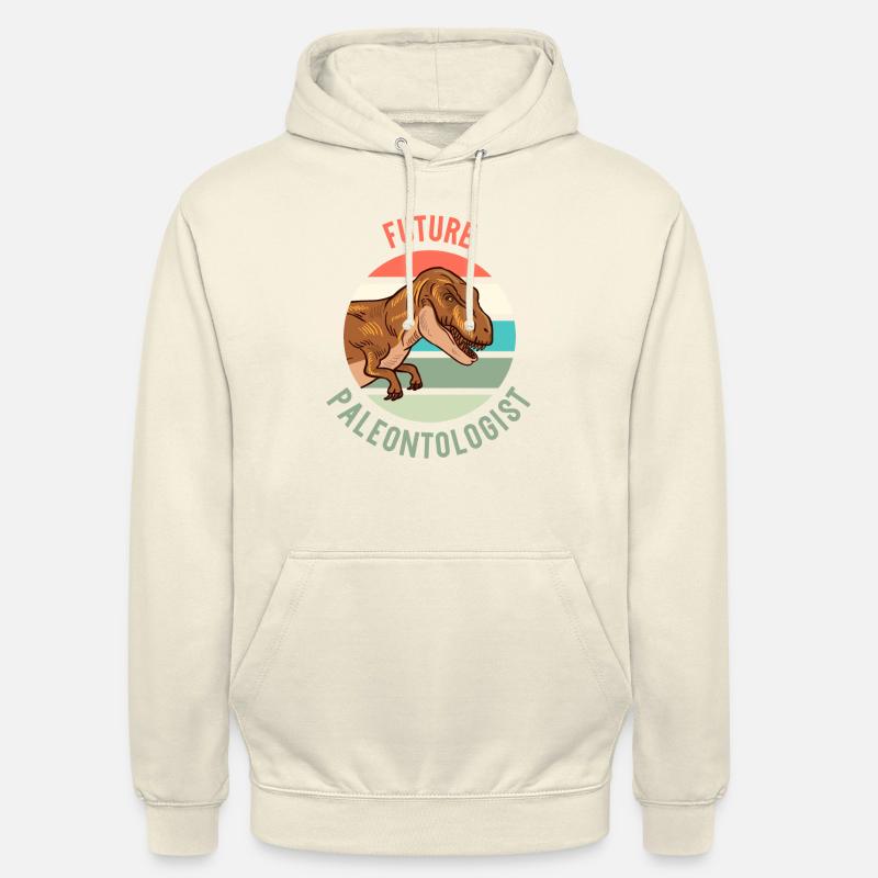 Futur paléontologue - Sweat-shirt à capuche unisexe - vanille