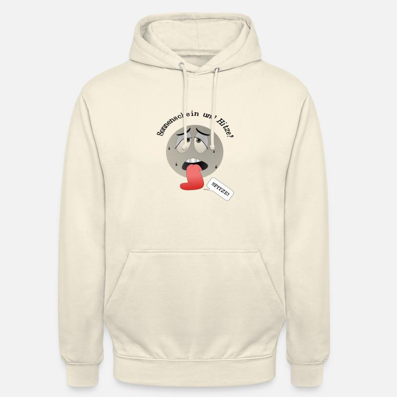 Pointe de chaleur - Sweat-shirt à capuche unisexe - vanille