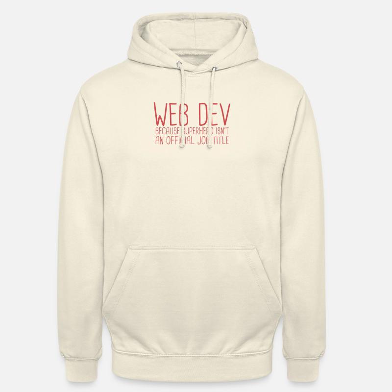 "Web Developer Superhero | Web Developer" Unisex Hoodie