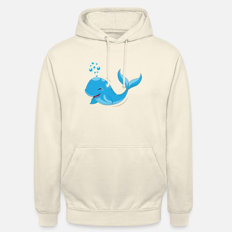 Wal - Unisex Hoodie - Vanille-Milchshake