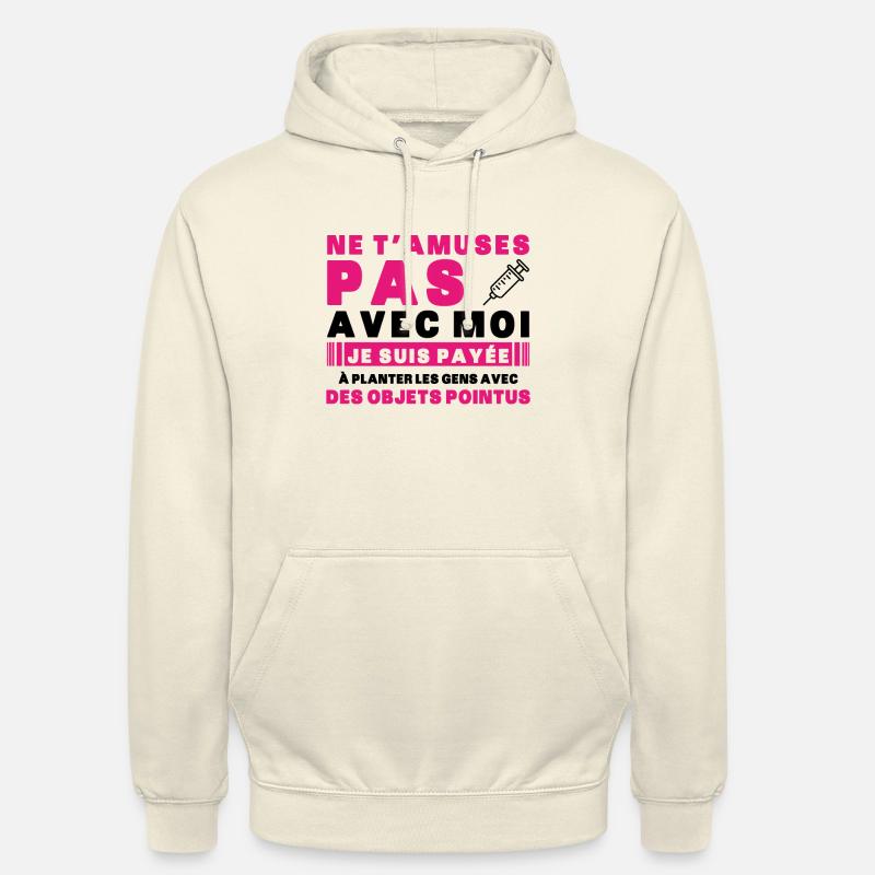Krankenschwester Humor Geschenkidee Bluttest - Unisex Hoodie - Vanille-Milchshake