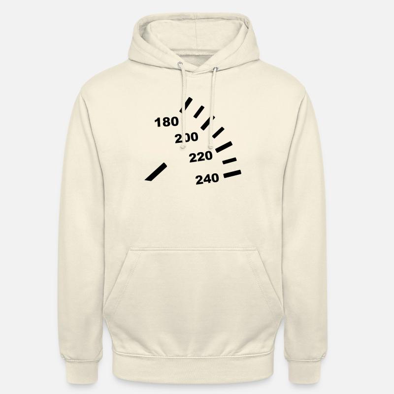 Tacho - Auto - Unisex Hoodie - Vanille-Milchshake