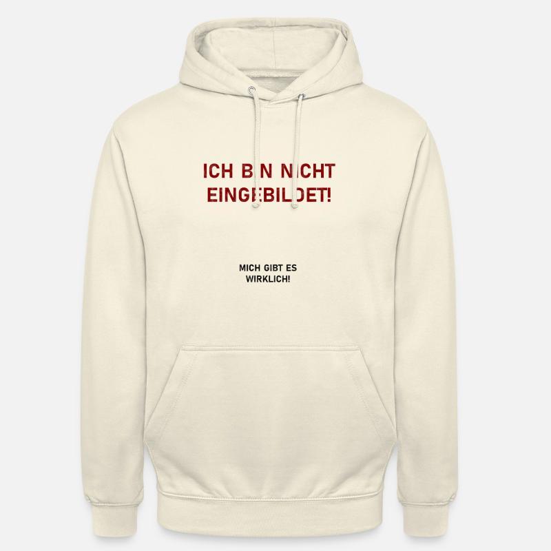 Eingebildet lustiger Spruch witzig Geschenk - Unisex Hoodie - Vanille-Milchshake