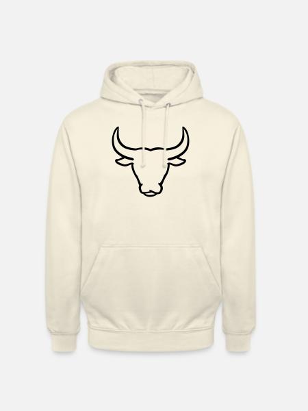 Stier - Unisex Hoodie - Vanille-Milchshake