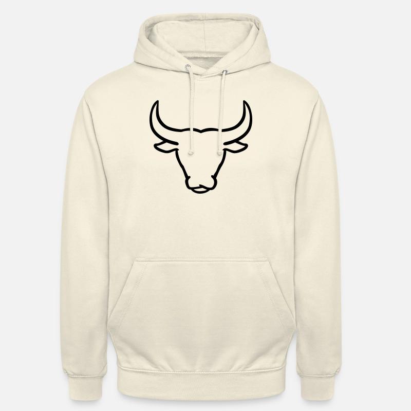 Stier - Unisex Hoodie - Vanille-Milchshake