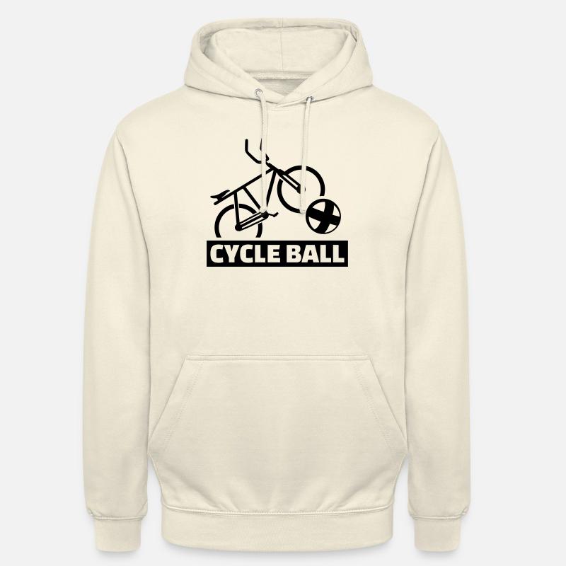 Cycle ball - Unisex Hoodie - vanilla
