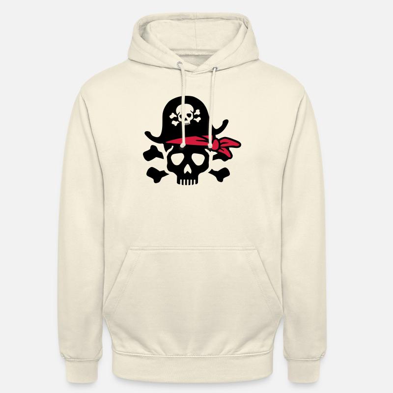 Pirat - Unisex Hoodie - Vanille-Milchshake