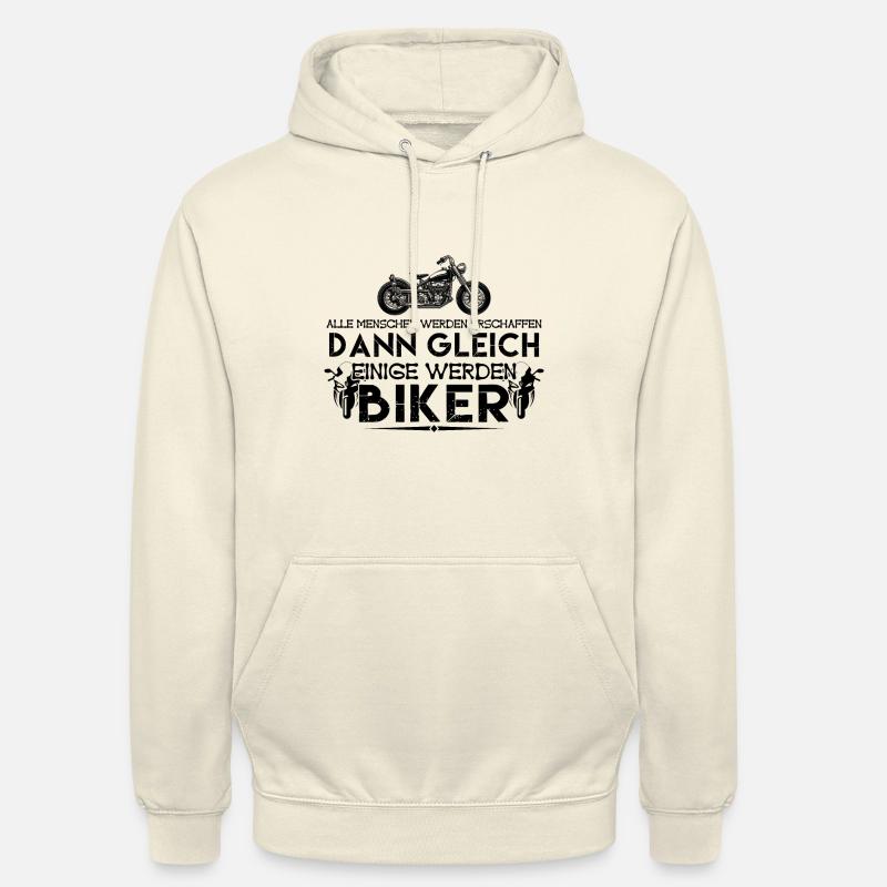 ich bin Biker | Biker ! - Unisex Hoodie - Vanille-Milchshake