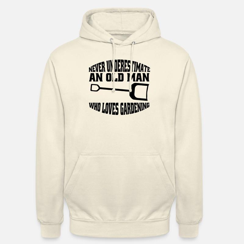 Gärtner Hobbygärtner Garten Geschenk Obstgarten - Unisex Hoodie - Vanille-Milchshake