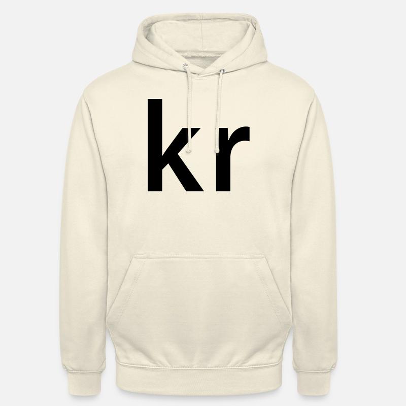 NOK - Sweat-shirt à capuche unisexe - vanille