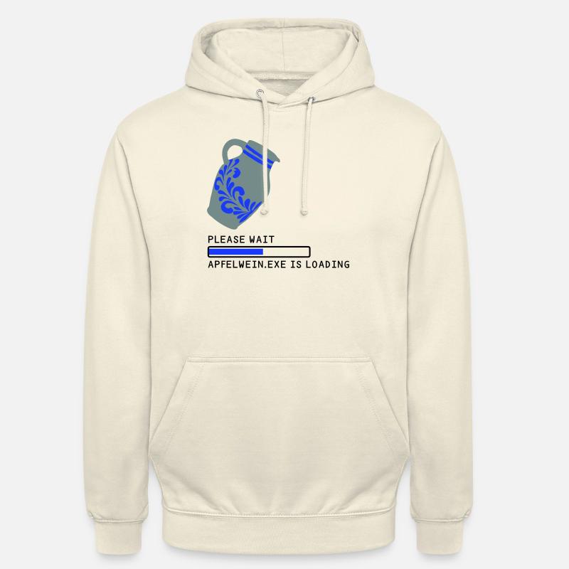 PLEASE WAIT Cider is Loading... - Unisex Hoodie - vanilla