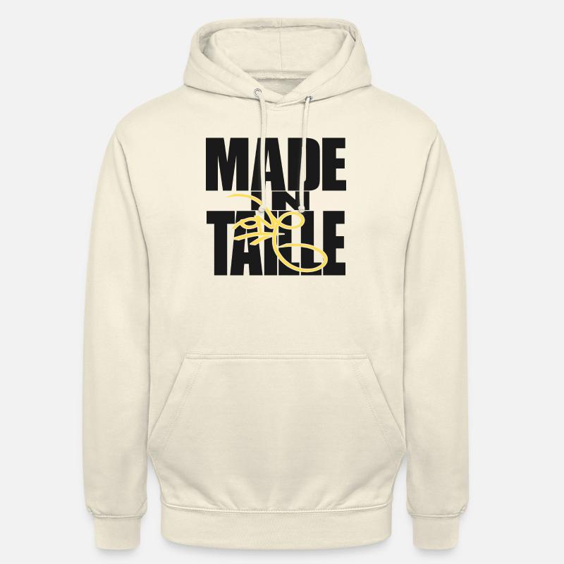 made in taille one - Sweat-shirt à capuche unisexe - vanille