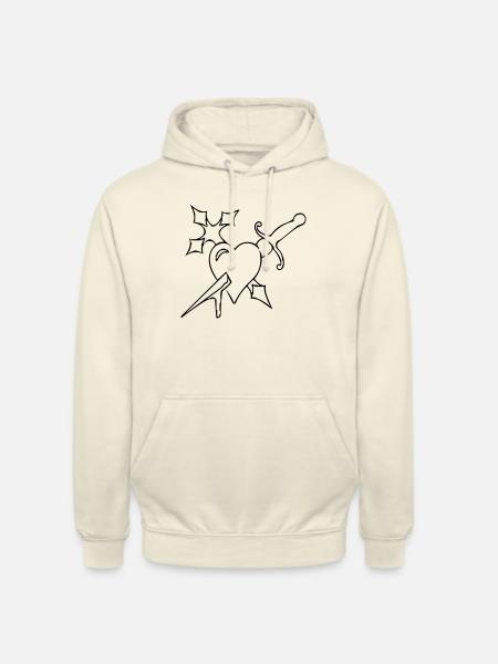 Herzinfarkt - Unisex Hoodie - Vanille-Milchshake