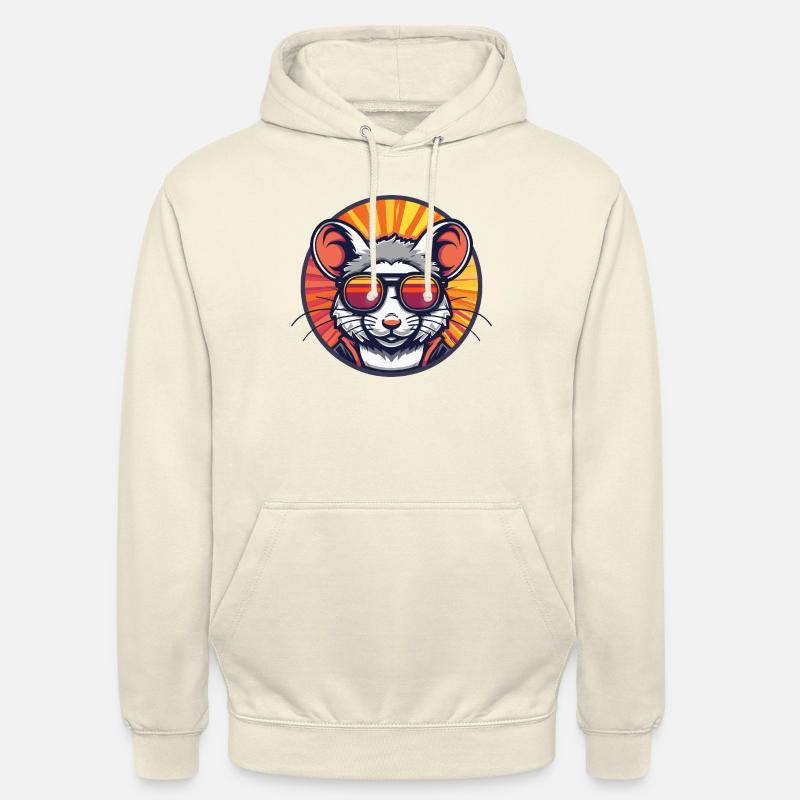 Maus Comic Cool - Unisex Hoodie - Vanille-Milchshake