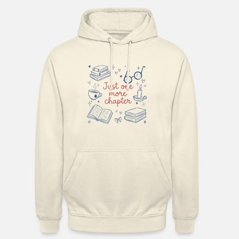 Nur noch ein Kapitel – Buchlesung - Unisex Hoodie - Vanille-Milchshake