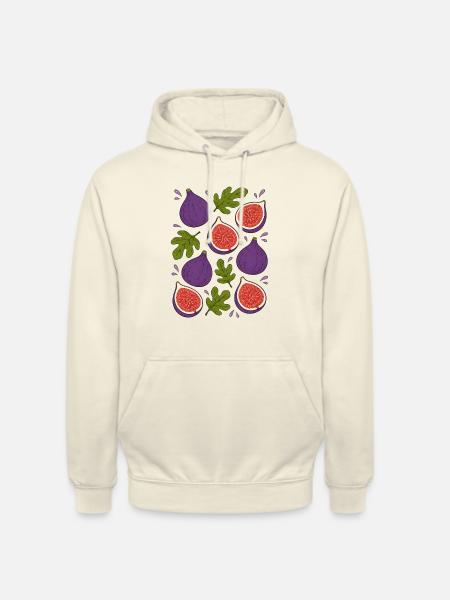 Feigen | Frucht Botanik & Mediterran - Unisex Hoodie - Vanille-Milchshake