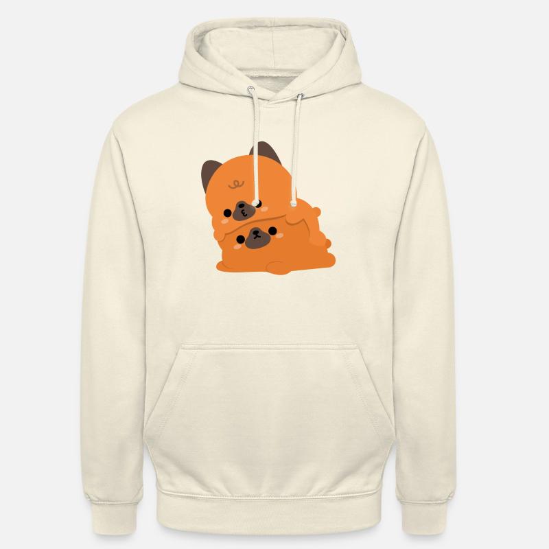 Deutscher Schäferhund-Ehepaar - Unisex Hoodie - Vanille-Milchshake