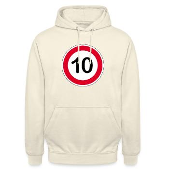10 - Unisex Hoodie - vanilla - Front - Alina (178cm) & Michal (187cm)